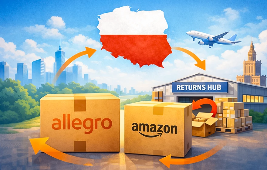 E-commerce Returns Poland 2026: The Hub Solution for Foreign Sellers (Allegro, Amazon)