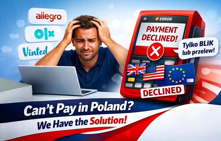 Allegro & OLX Payment Failed? How to Bypass Polish Payment Blocks (BLIK, PayU)