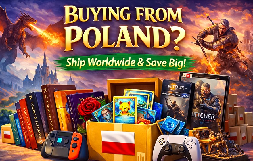 Buy Polish Books, Board Games, PC Games & Cards: Worldwide Shipping